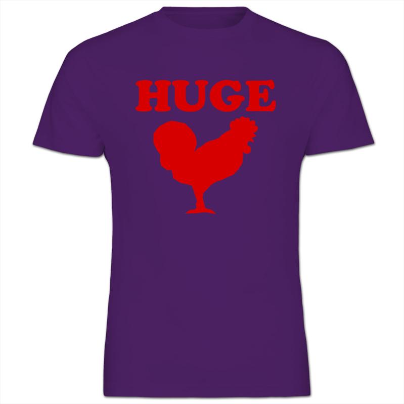 Huge Cock Funny Rude Sex Joke T Mens Cotton Short Sleeve T Shirt Ebay