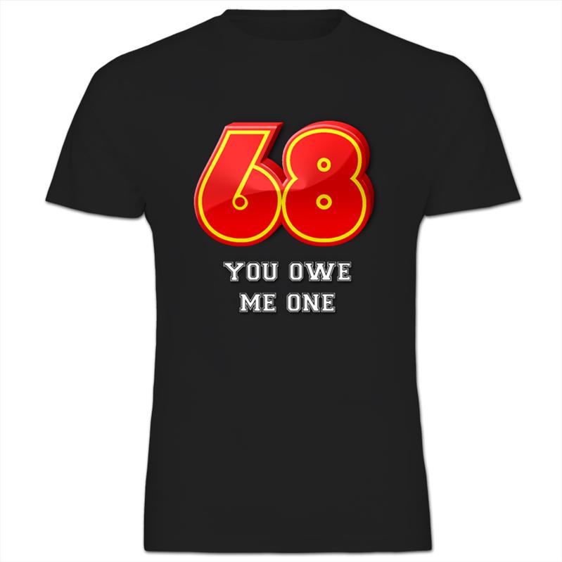 68 You Owe Me One Rude Funny Sex Position Mens Cotton T Shirt Ebay